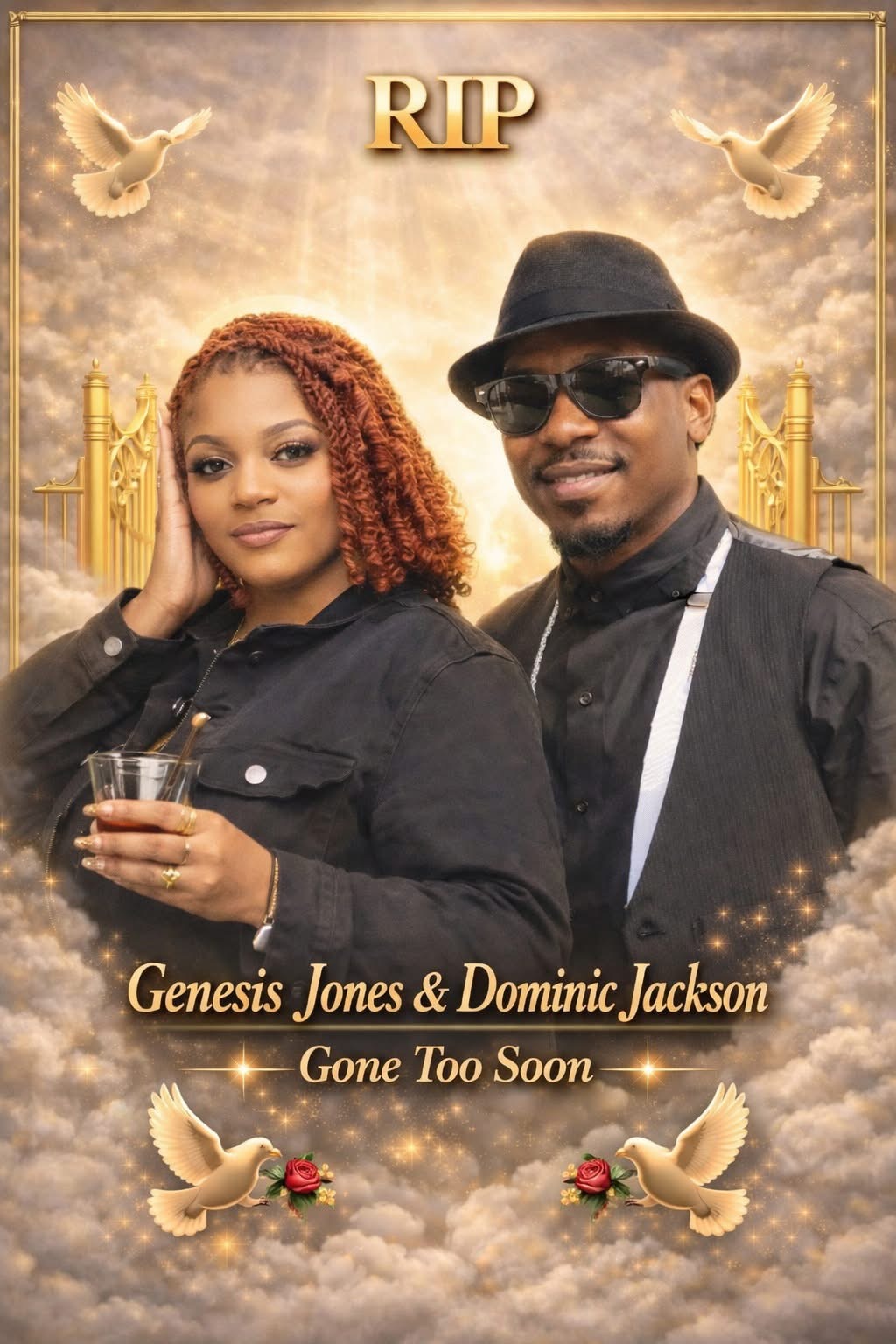 In Loving Memory of Genesis Tamar Jones & Dominic Antoine Jackson
